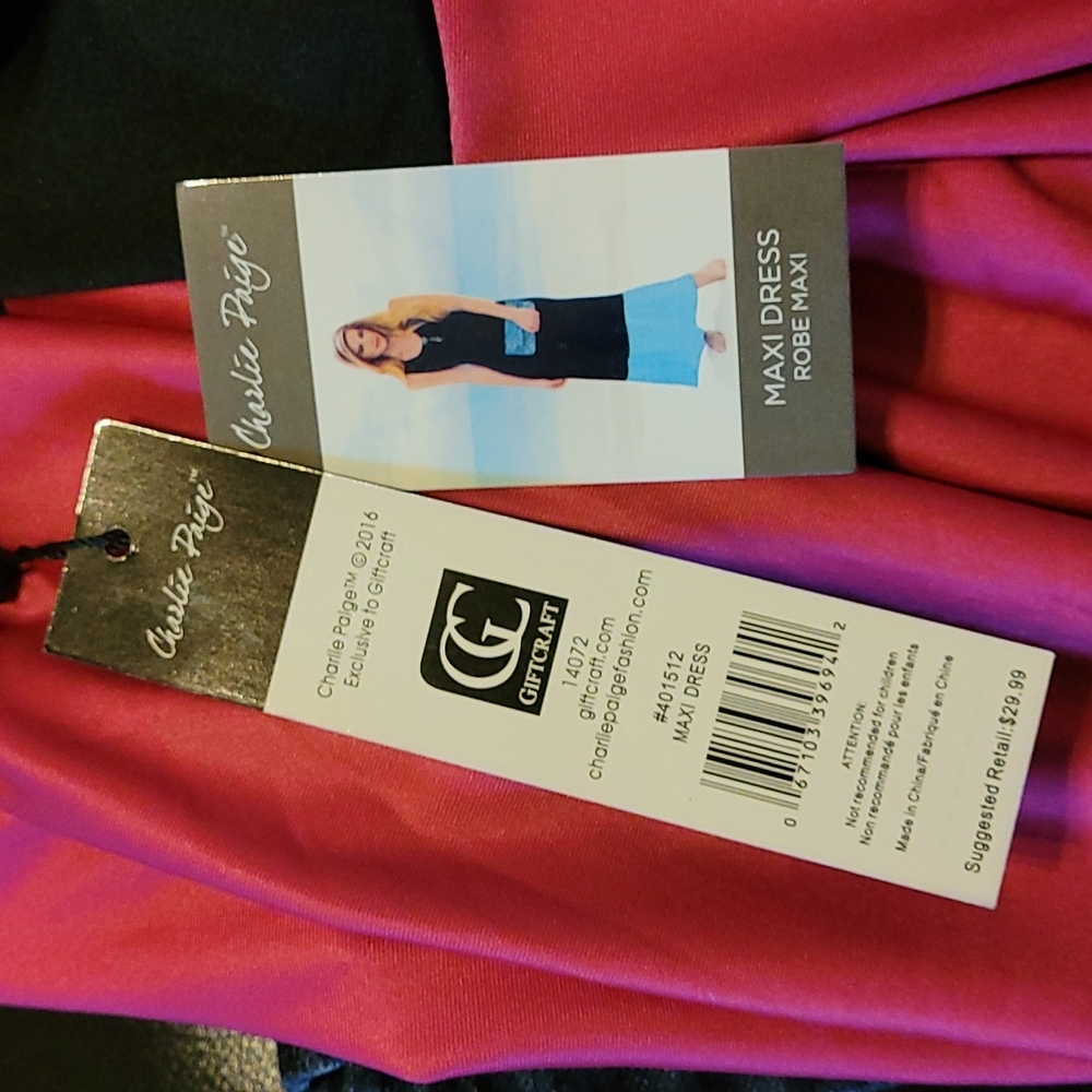 💕HP💕NWT Carole Paige Maxi Dress💕 - Picture 7 of 8